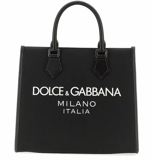 Dolce & Gabbana Shopping Bag With Logo -Dolce & Gabbana Sales dg140323 001 2x t