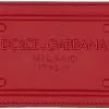 Dolce & Gabbana Leather Card Holder With Logo