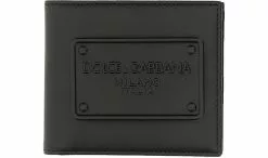 Dolce & Gabbana Calfskin Leather Bifold Wallet