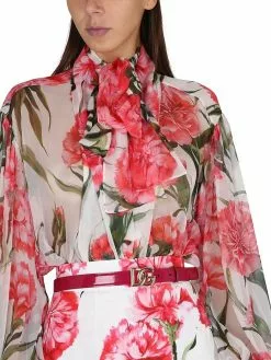 Dolce & Gabbana Silk Shirt -Dolce & Gabbana Sales dg200323 004 4x t