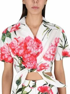 Dolce & Gabbana Carnation Print Shirt 7 Dolce & Gabbana Carnation Print Shirt -Dolce & Gabbana Sales dg200323 007 4x t