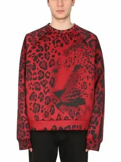 Dolce & Gabbana Leopard Print Sweatshirt