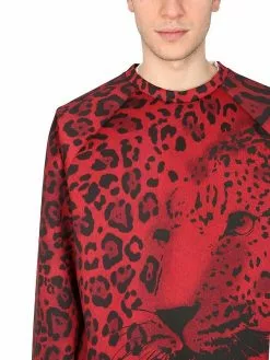 Dolce & Gabbana Leopard Print Sweatshirt -Dolce & Gabbana Sales dg210322 020 4x t