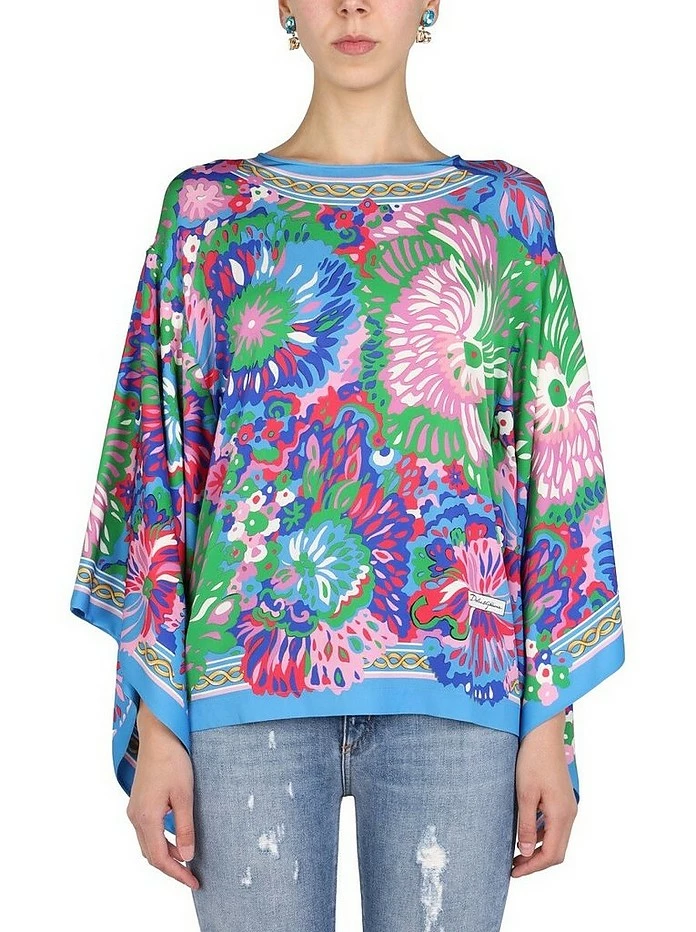 Dolce & Gabbana Top Charmeuse 1 Dolce & Gabbana Top Charmeuse