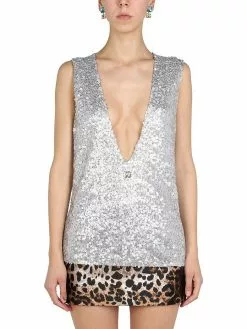 Dolce & Gabbana Sequin Top