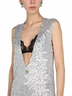 Dolce & Gabbana Sequin Top -Dolce & Gabbana Sales dg210322 022 4x t