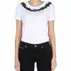 Dolce & Gabbana T-Shirt With Lace Insert