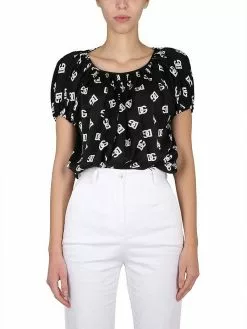 Dolce & Gabbana Tops With Logo