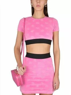 Dolce & Gabbana T-Shirt With Logo -Dolce & Gabbana Sales dg210323 011 4x t