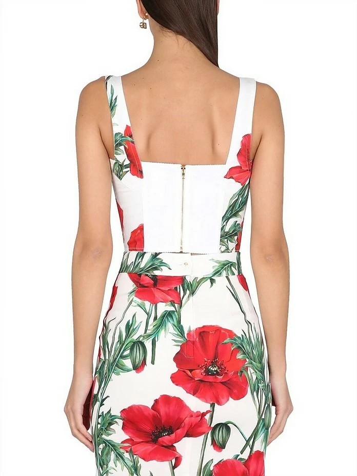 Dolce & Gabbana Charmeuse Bustier 2 Dolce & Gabbana Charmeuse Bustier - Image 2