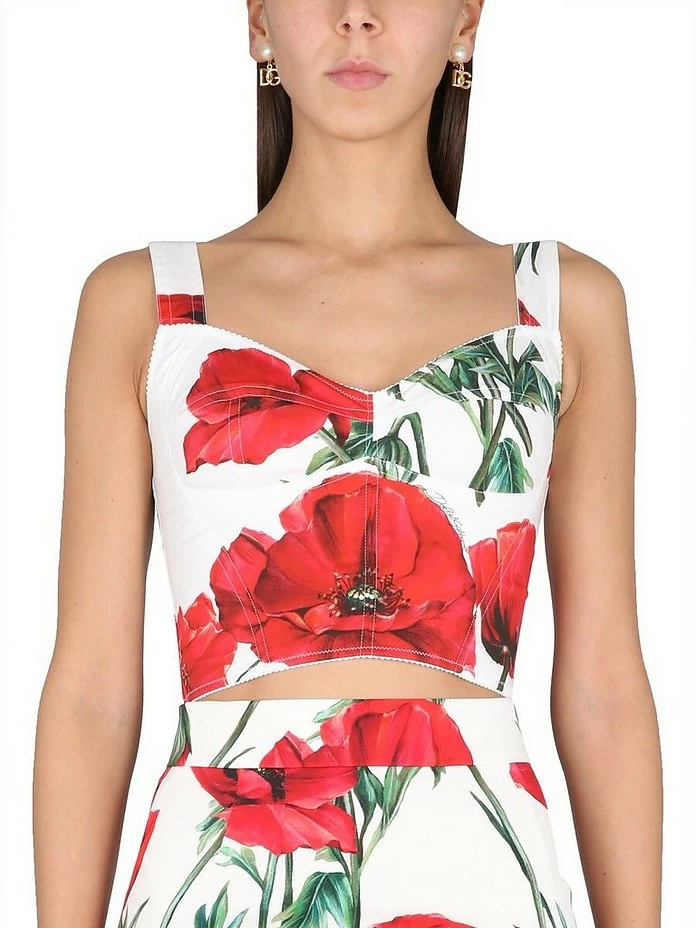 Dolce & Gabbana Charmeuse Bustier 4 Dolce & Gabbana Charmeuse Bustier - Image 4