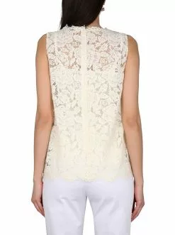 Dolce & Gabbana Logoed Stretch Lace Top -Dolce & Gabbana Sales dg210323 020 3x t