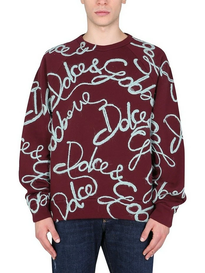 Dolce & Gabbana Embroidered Sweatshirt 1 Dolce & Gabbana Embroidered Sweatshirt