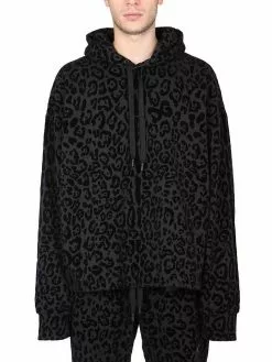 Dolce & Gabbana Sweatshirt With Leopard Print