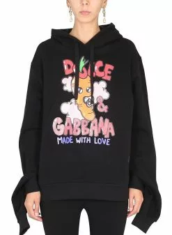 Dolce & Gabbana Sweatshirt With Print By Giampiero D'alessandro
