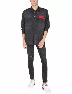 Dolce & Gabbana Denim Shirt -Dolce & Gabbana Sales dg400322 002 3x t