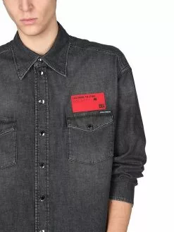 Dolce & Gabbana Denim Shirt -Dolce & Gabbana Sales dg400322 002 4x t