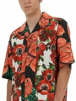 Dolce & Gabbana Hawaii Shirt -Dolce & Gabbana Sales dg400622 007 3x t