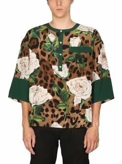 Dolce & Gabbana Flower Print Shirt