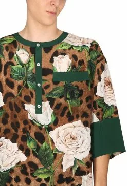 Dolce & Gabbana Flower Print Shirt -Dolce & Gabbana Sales dg400622 010 4x t