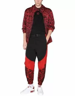 Dolce & Gabbana T-Shirt With Logo Print -Dolce & Gabbana Sales dg420322 002 1x t