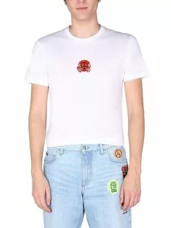 Dolce & Gabbana T-Shirt Con Patch Logo