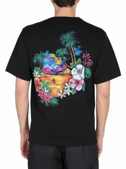 Dolce & Gabbana Floral Logo T-Shirt -Dolce & Gabbana Sales dg420323 006 3x t