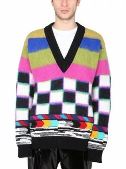 Dolce & Gabbana "Glitch" Sweater