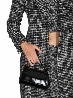 Dolce & Gabbana Houndstooth Pattern Coat -Dolce & Gabbana Sales dg460622 004 2x t