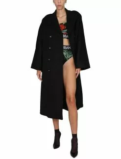 Dolce & Gabbana Double-Breasted Coat -Dolce & Gabbana Sales dg460622 006 1x t