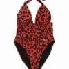Dolce & Gabbana Swimsuit With Animal Pattern
