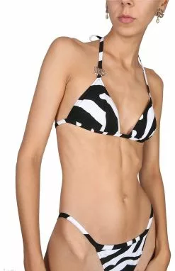 Dolce & Gabbana Zebra Print Bikini Swimsuit -Dolce & Gabbana Sales dg490622 010 2x t