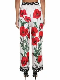 Dolce & Gabbana Twill Pajama Pants -Dolce & Gabbana Sales dg590323 003 4x t
