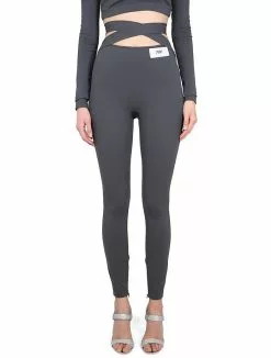 Dolce & Gabbana Viscose Pants With Strap