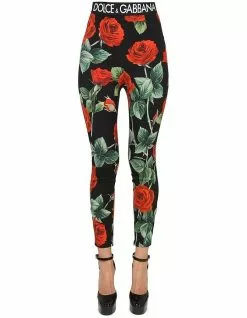 Dolce & Gabbana Charmeuse Leggings