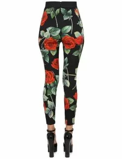 Dolce & Gabbana Charmeuse Leggings -Dolce & Gabbana Sales dg590622 011 4x t