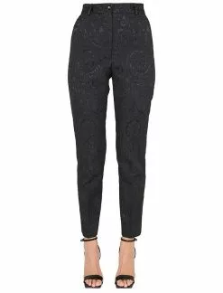 Dolce & Gabbana Ornamental Jacquard Pants