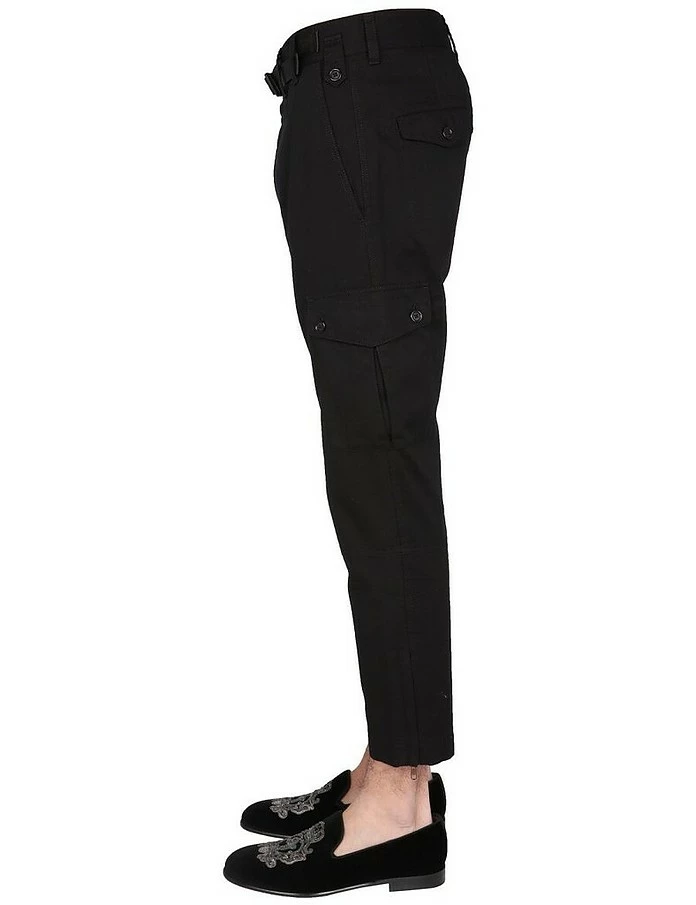 Dolce & Gabbana Cargo Pants With Logo Belt 3 Dolce & Gabbana Cargo Pants With Logo Belt - Image 3
