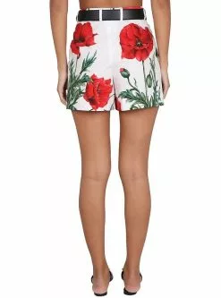 Dolce & Gabbana Poplin Shorts -Dolce & Gabbana Sales dg790323 001 4x t