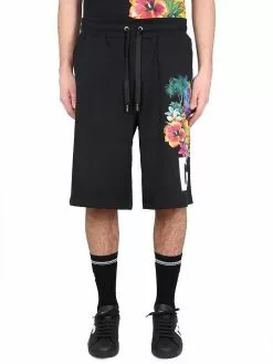 Dolce & Gabbana Bermuda Shorts With Print