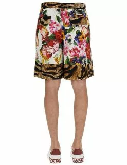 Dolce & Gabbana Floral Print Shorts 6 Dolce & Gabbana Floral Print Shorts -Dolce & Gabbana Sales dg800622 011 3x t