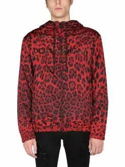 Dolce & Gabbana Jacket With Animal Print