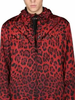 Dolce & Gabbana Jacket With Animal Print -Dolce & Gabbana Sales dg920322 001 4x t