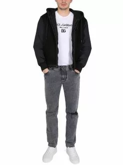 Dolce & Gabbana Bomber Jacket With Logo -Dolce & Gabbana Sales dg920323 003 1x t