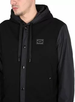 Dolce & Gabbana Bomber Jacket With Logo -Dolce & Gabbana Sales dg920323 003 4x t
