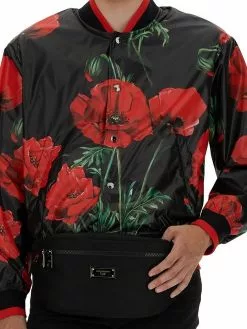 Dolce & Gabbana Poppy Print Jacket -Dolce & Gabbana Sales dg920622 004 3x t