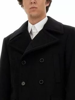 Dolce & Gabbana Double-Breasted Caban -Dolce & Gabbana Sales dg920622 007 2x t